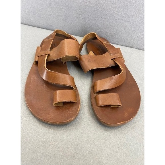Vivobarefoot Women's 35 EU Opanka Sandals Brown Leather EUC - Picture 1 of 8